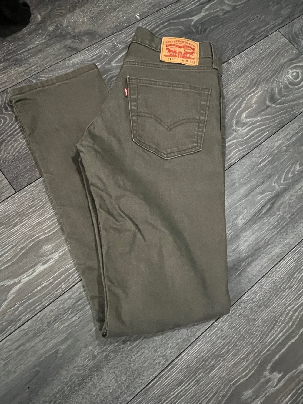 Levi's Men's Slim Jeans in Olive